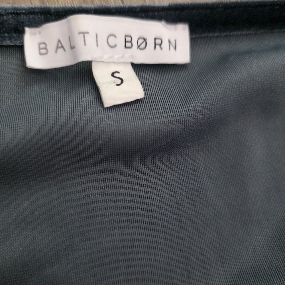 BALTIC BORN KATELYN VELVET MAXI WRAP DRESS BLUE SHIRT SLEEVE KIMONO Wedding Y2k - Picture 7 of 14